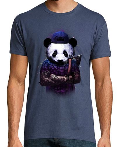 Camiseta hombre bucheron panda laTostadora - latostadora.com - Modalova