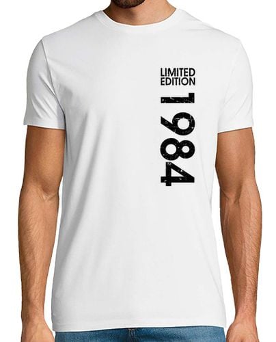 Camiseta Hombre Manga Corta 1984 Limited-Vertical-Negro 000025 laTostadora - latostadora.com - Modalova