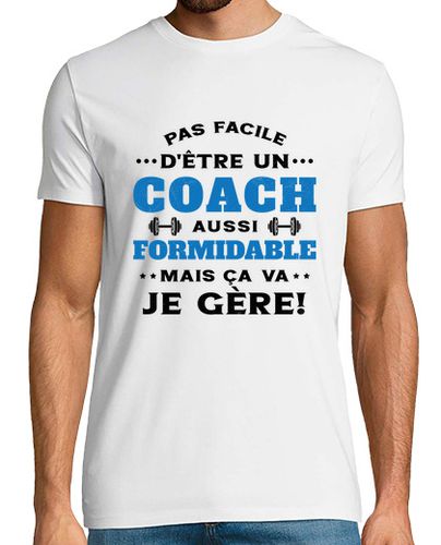 Camiseta gran entrenador manejo idea de regalo d - latostadora.com - Modalova