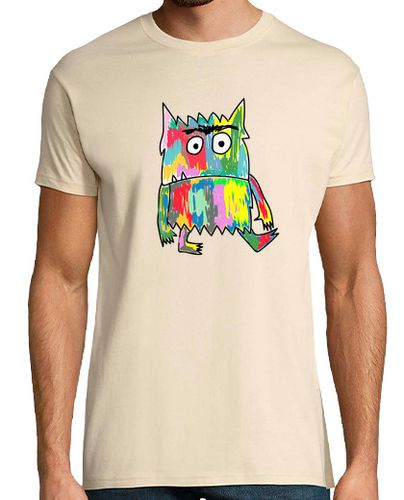 Camiseta Hombre Manga Corta MONSTRUO DE COLORES laTostadora - latostadora.com - Modalova