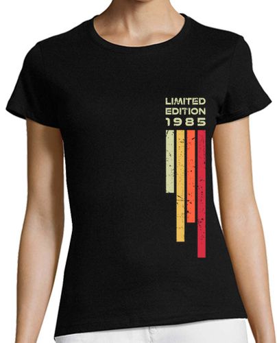 Camiseta mujer 1985 vintage-año-2 000026 - latostadora.com - Modalova