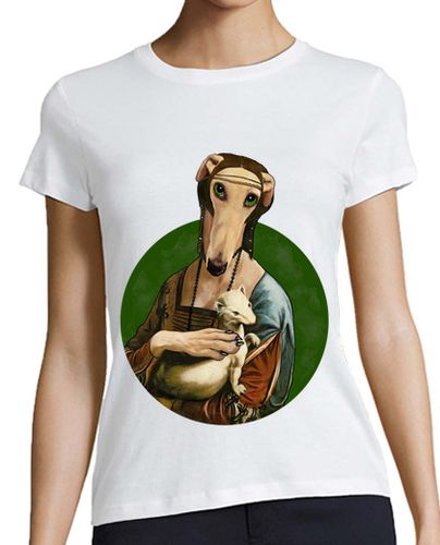 Camiseta mujer Galga y armiño - latostadora.com - Modalova