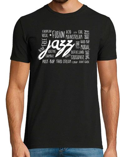 Camiseta Hombre Manga Corta géneros de jazz camiseta laTostadora - latostadora.com - Modalova