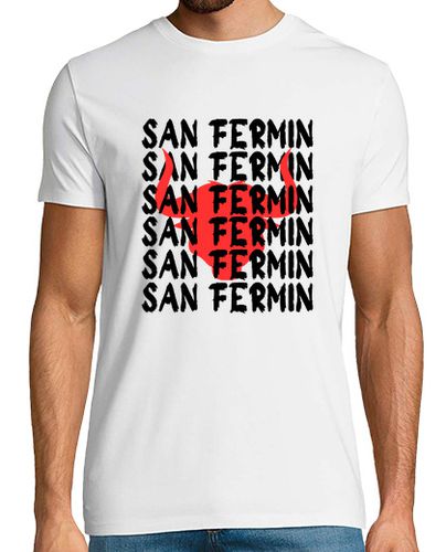 Camiseta Fiestas de San Fermín Pamplona Navarra - latostadora.com - Modalova