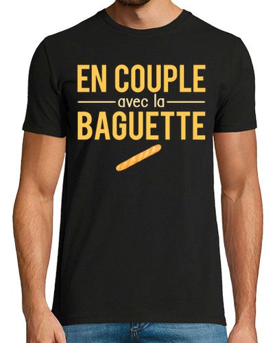 Camiseta Hombre Manga Corta en pareja con la varita de humor laTostadora - latostadora.com - Modalova