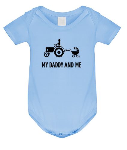 Body bebé mi papi y yo - tractor - cochecito - b - latostadora.com - Modalova