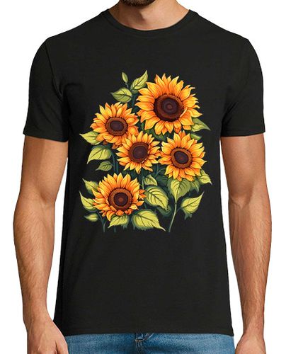 Camiseta Girasoles Flores Girasol Regalo Día Del Padre laTostadora - latostadora.com - Modalova