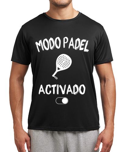 Camiseta Hombre Deportiva Modo Pádel Activado laTostadora - latostadora.com - Modalova