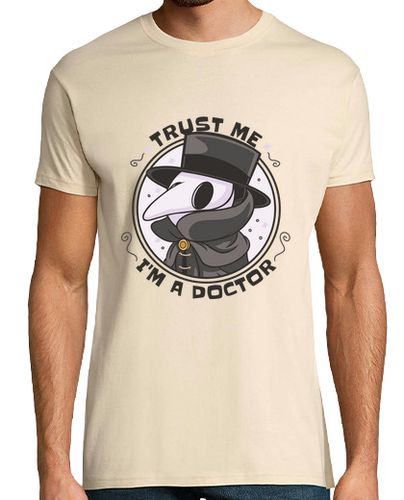 Camiseta Hombre Manga Corta médico tratante, familia, confianza, médico, laTostadora - latostadora.com - Modalova