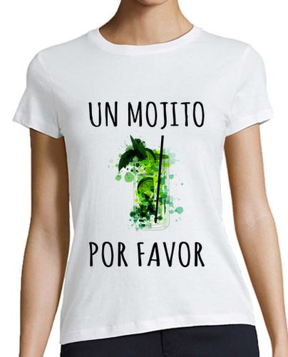 Camiseta mujer un mojito por favor salsa batchata - latostadora.com - Modalova