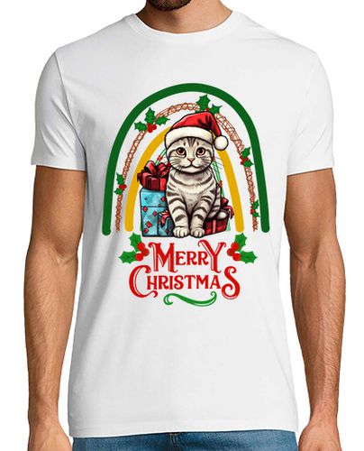 Camiseta gato americano de pelo corto navidad - latostadora.com - Modalova