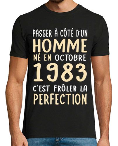 Camiseta octubre 1983 - perfección - 40 años - latostadora.com - Modalova