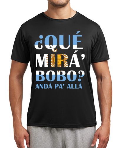 Camiseta deportiva que miras bobo anda pa alla - regalo, meme, laTostadora - latostadora.com - Modalova