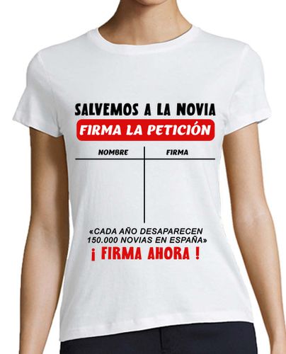 Camiseta mujer despedida de soltero firmas desafío jue - latostadora.com - Modalova