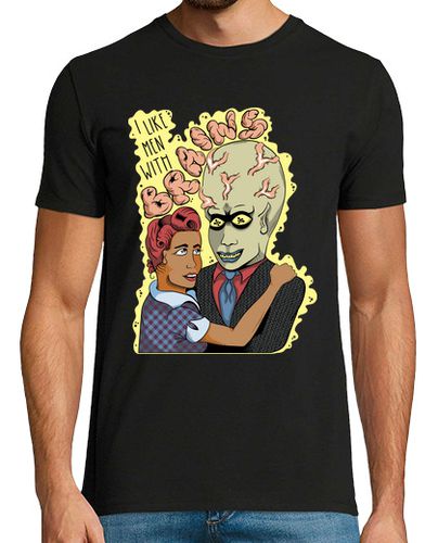 Camiseta Hombre Manga Corta I Like Men with Brains laTostadora - latostadora.com - Modalova