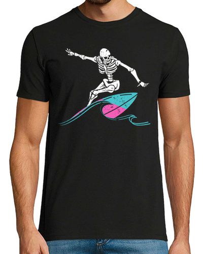 Camiseta Surf Skeleton - latostadora.com - Modalova