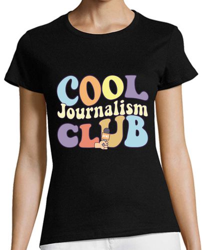 Camiseta mujer escuadrón de periodistas del club de pe - latostadora.com - Modalova