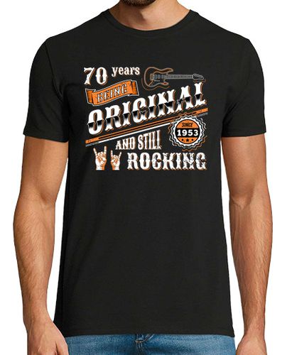 Camiseta 70 Years being Orginal and Rocking 2023 - latostadora.com - Modalova