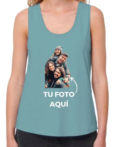 Camiseta mujer Crea tu camiseta tirantes con foto - latostadora.com - Modalova