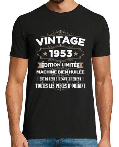 Camiseta regalo de cumpleaños vintage 1953 70 añ - latostadora.com - Modalova