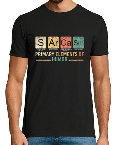 Camiseta humor negro científico químico regalo sarcasmo media manga - latostadora.com - Modalova