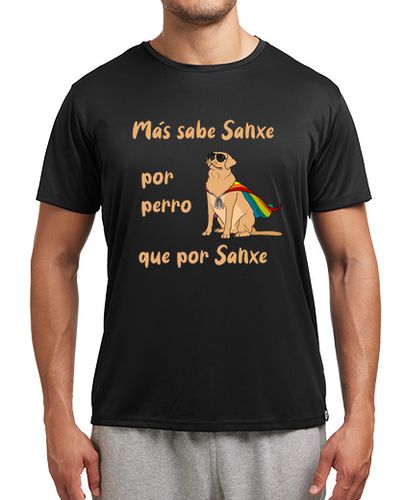 Camiseta deportiva Camiseta Más sabe Sanxe por Perro que por Sanxe - latostadora.com - Modalova