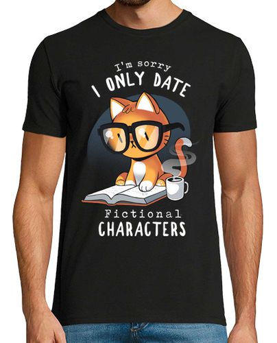 Camiseta Personajes ficticios - Gato rata de biblioteca - Frase divertida - latostadora.com - Modalova