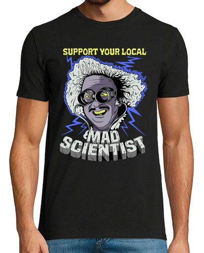 Camiseta Mad Scientist - latostadora.com - Modalova
