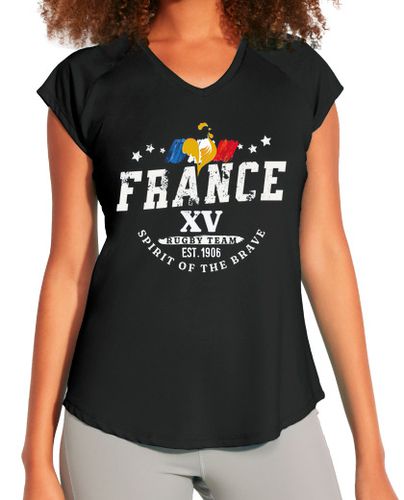 Camiseta Mujer Deportiva selección de rugby de francia laTostadora - latostadora.com - Modalova