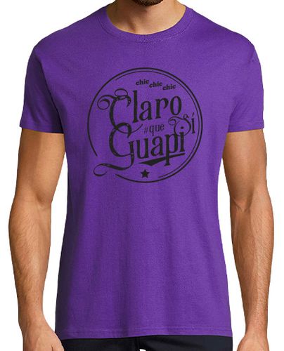 Camiseta Hombre Manga Corta Claro que sí guapi - Yellow laTostadora - latostadora.com - Modalova