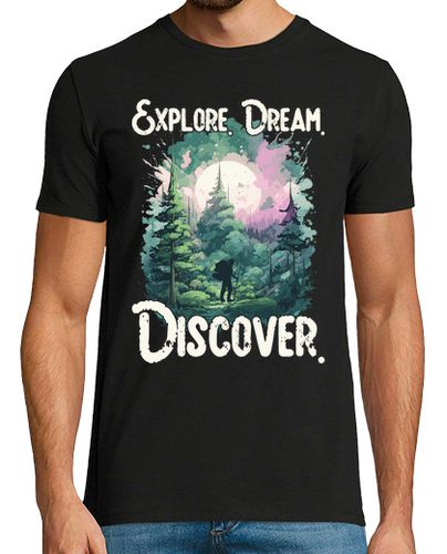 Camiseta explorar soñar descubrir senderismo bos - latostadora.com - Modalova
