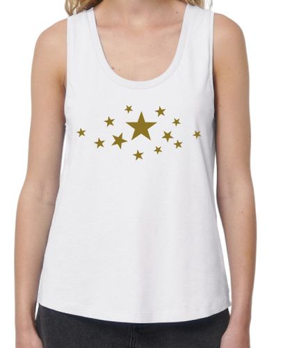 Camiseta Mujer Tirantes Loose Fit estrellas de oro laTostadora - latostadora.com - Modalova