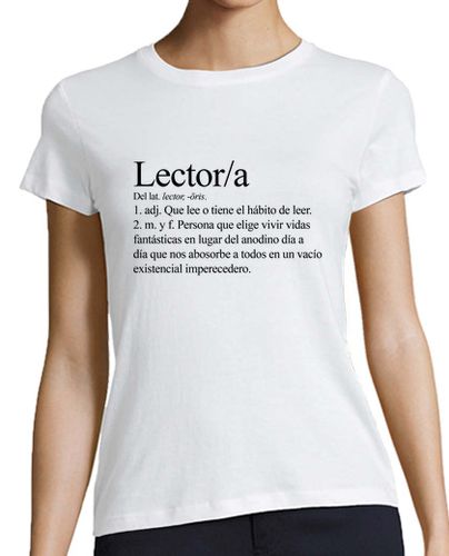Camiseta mujer Camiseta LECTOR-A, entallada - latostadora.com - Modalova
