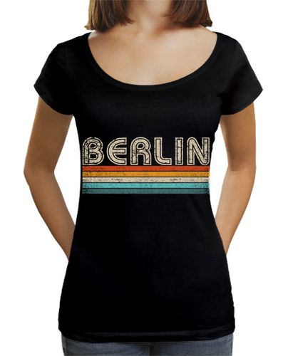 Camiseta mujer recuerdo de la capital alemana de berlí - latostadora.com - Modalova