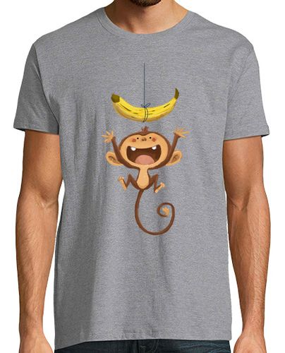 Camiseta Hombre Manga Corta Qué mono! - camiseta hombre laTostadora - latostadora.com - Modalova