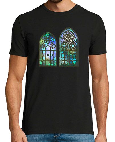 Camiseta Hombre Manga Corta vidrieras de la catedral gótica laTostadora - latostadora.com - Modalova