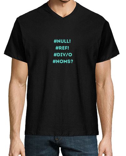 Camiseta error de fórmulas de excel - latostadora.com - Modalova
