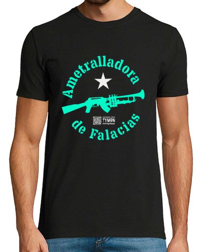 Camiseta Ametralladora de Falacias 20230820-0003 Verde laTostadora - latostadora.com - Modalova