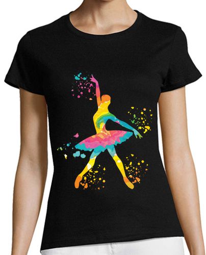 Camiseta mujer bailarina de ballet bailarina colourspl - latostadora.com - Modalova