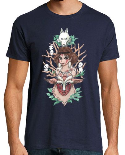 Camiseta Princesa Mononoke - latostadora.com - Modalova