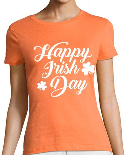 Camiseta mujer feliz día irlandés - latostadora.com - Modalova