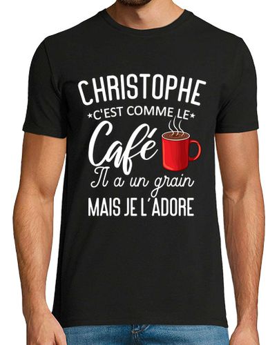 Camiseta humor christophe como el café - latostadora.com - Modalova