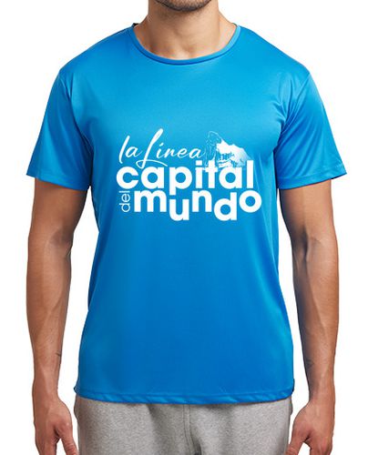 Camiseta deportiva La Linea Capital del Mundo - Sport Hombre - latostadora.com - Modalova