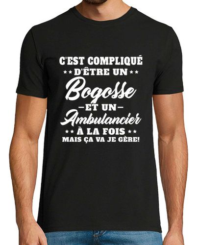 Camiseta Hombre Manga Corta humor de regalo bogosse paramédico laTostadora - latostadora.com - Modalova