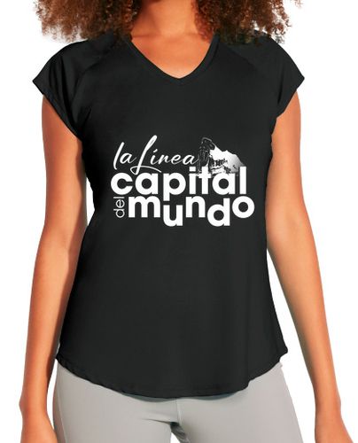 Camiseta deportiva mujer La Linea Capital del Mundo - Mujer Sport - latostadora.com - Modalova