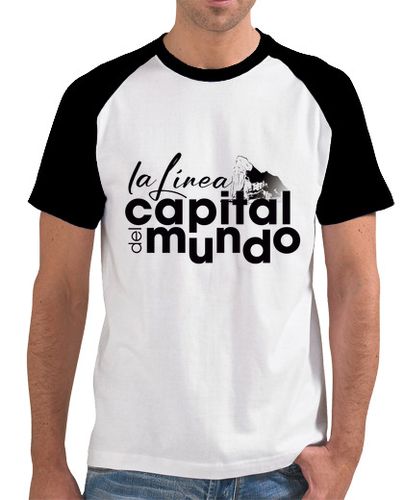 Camiseta La Linea Capital del Mundo - Mangas color - latostadora.com - Modalova