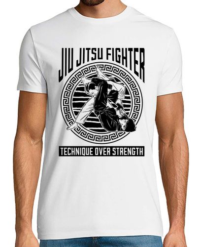 Camiseta técnica de luchador de jiu jitsu sobre - latostadora.com - Modalova