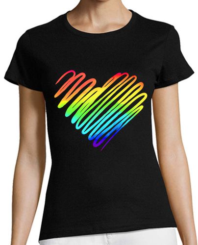 Camiseta mujer corazón de orgullo - latostadora.com - Modalova