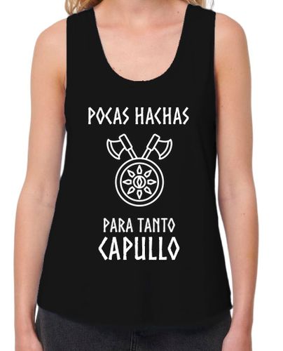 Camiseta mujer Pocas hachas para tanto capullo laTostadora - latostadora.com - Modalova