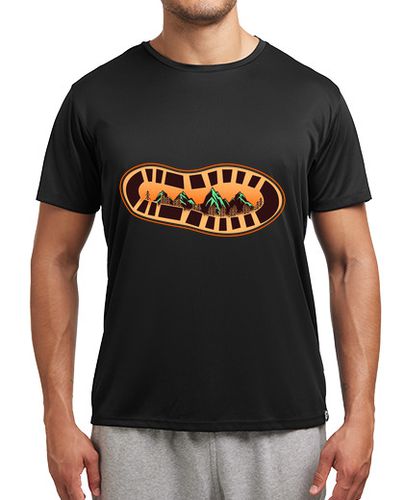 Camiseta deportiva Pisada Bota Montaña Trekking Running Montañero - latostadora.com - Modalova